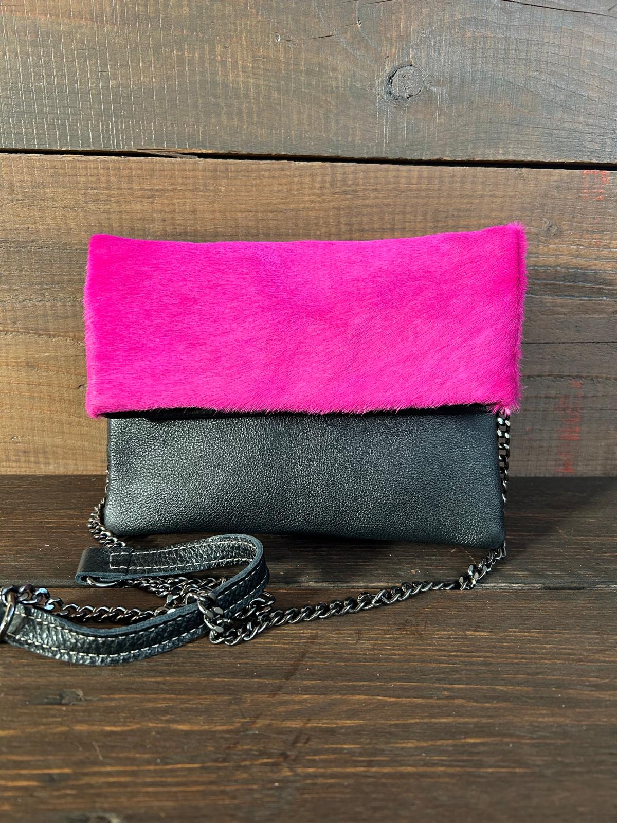 Little Rock col. Nero / Fuchsia