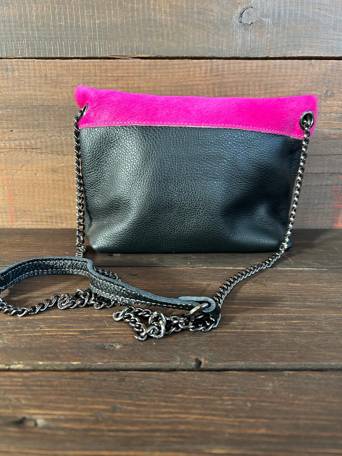 Little Rock col. Nero / Fuchsia