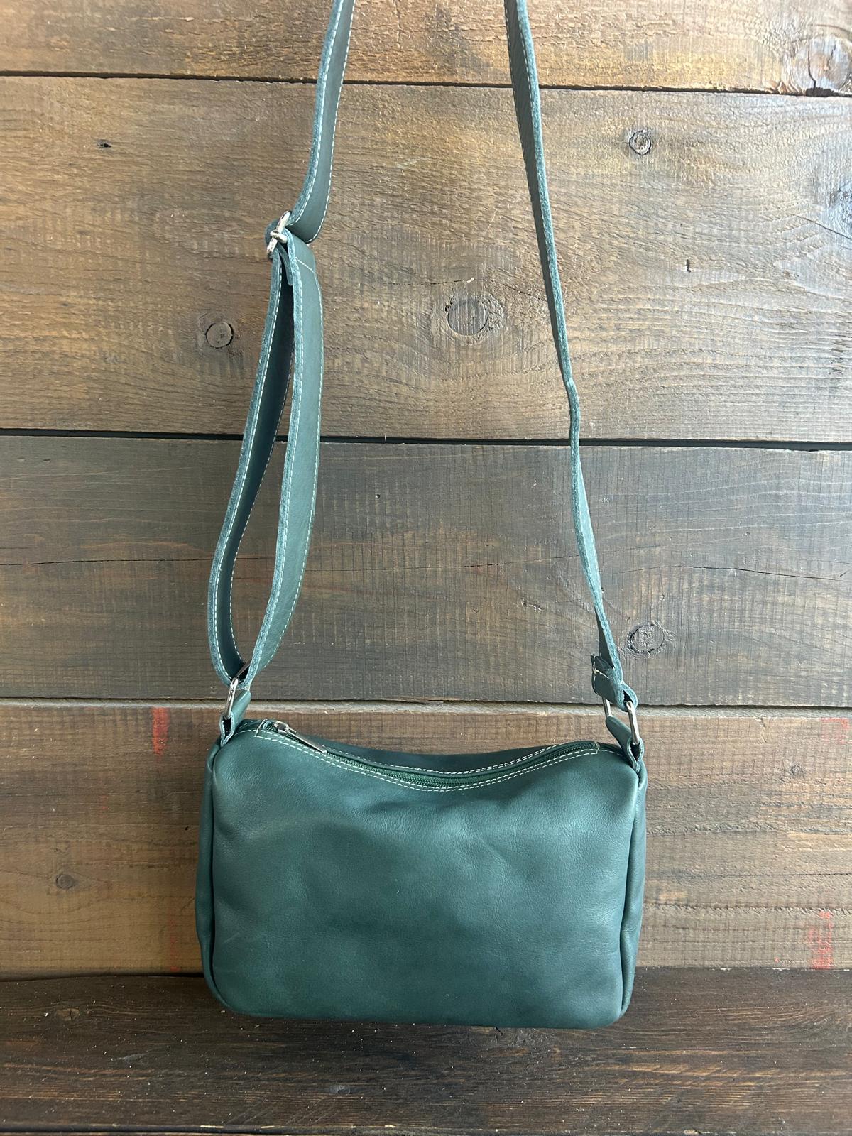 Carlotta - la nostra tracolla mezza luna - col. Dark Teal