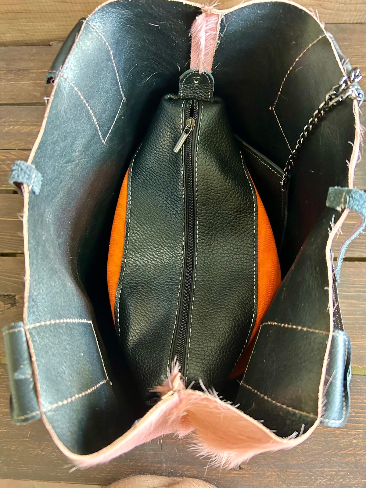Sacca in pelle EREBA