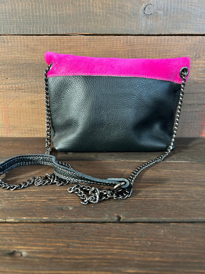 Little Rock col. Nero / Fuchsia