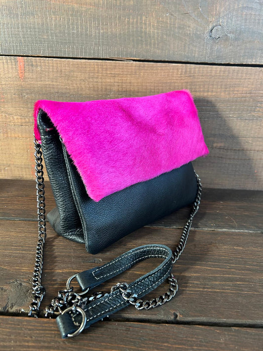 Little Rock col. Nero / Fuchsia