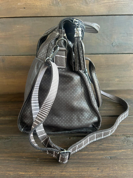 Mini Tulip Handle Bag - Bone