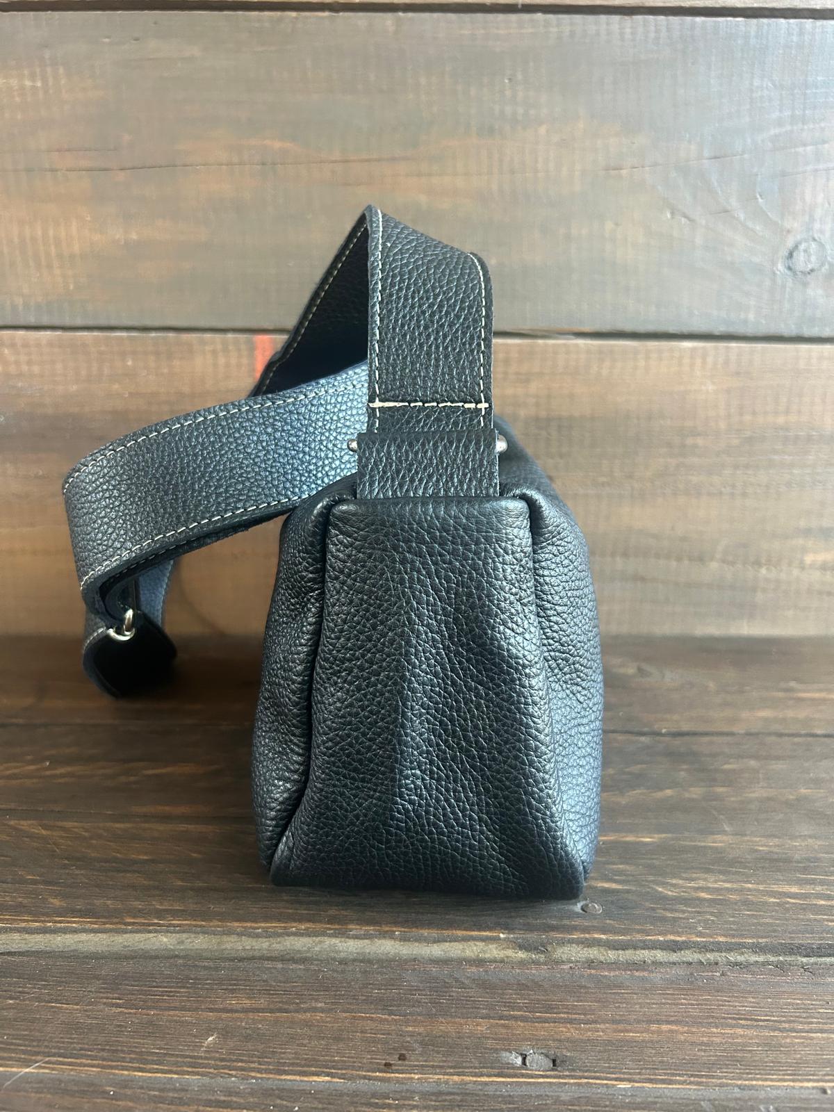 Carlotta - la nostra tracolla mezza luna - col. Black