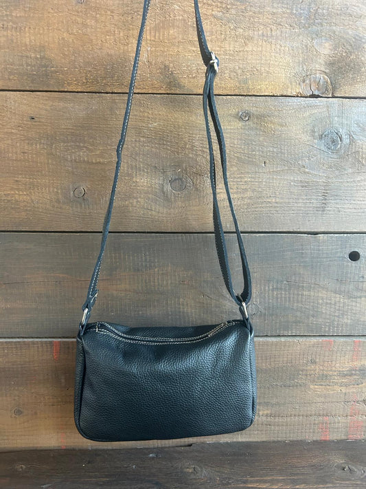 Carlotta - la nostra tracolla mezza luna - col. Black