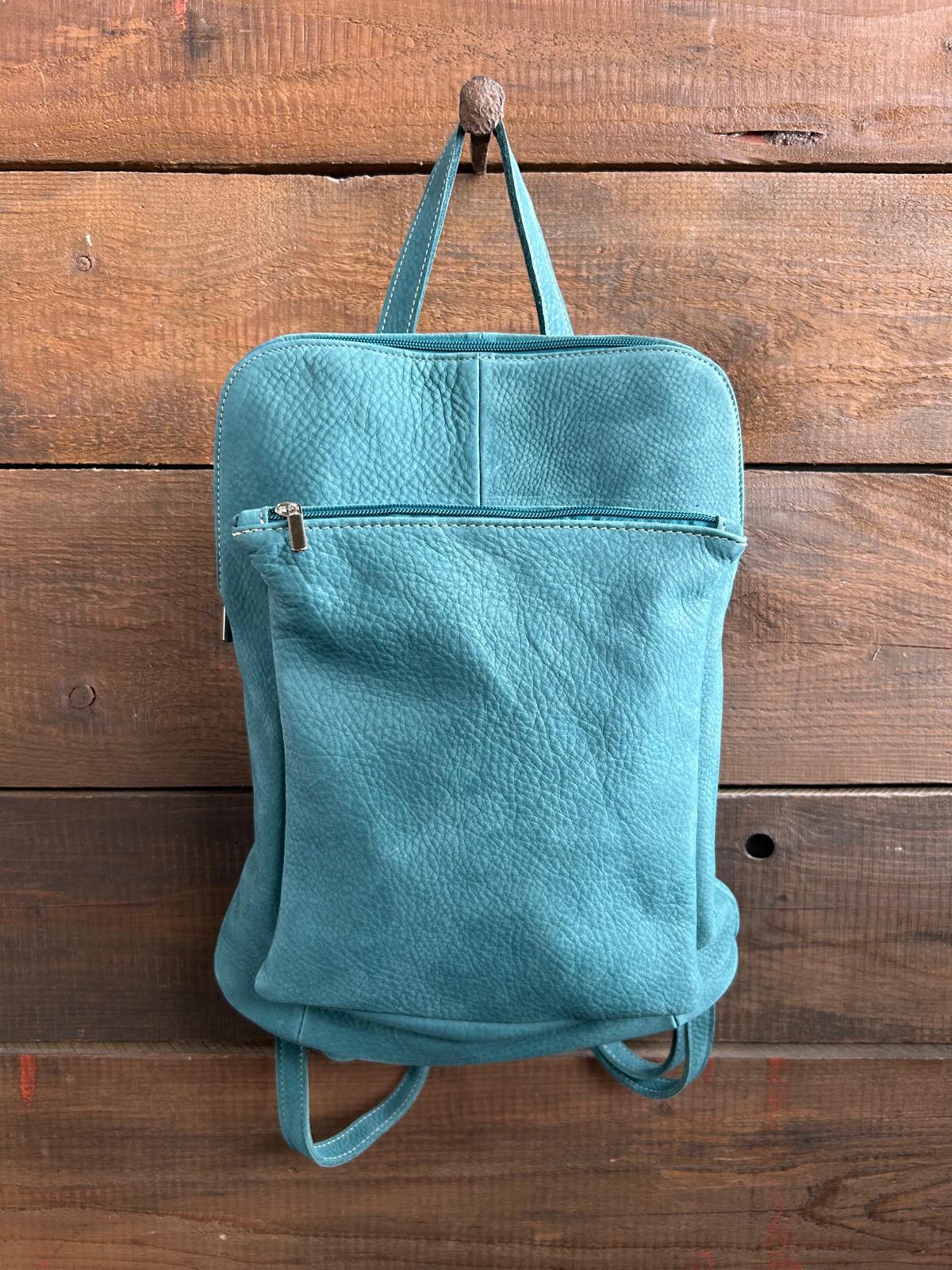 Lo zaino  CHARLIE  col. Verde Nabuck